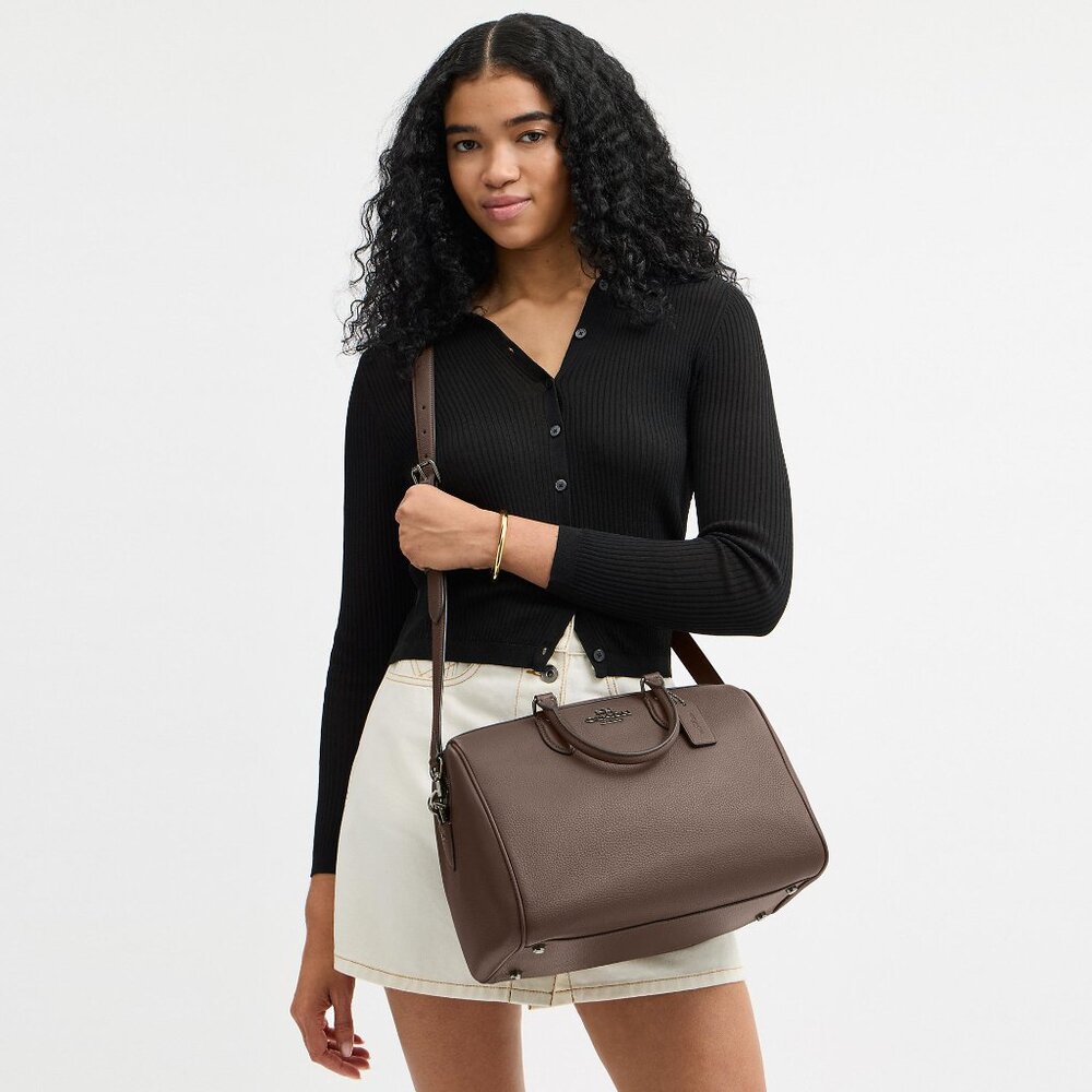 Coach Brown Leather Satchel